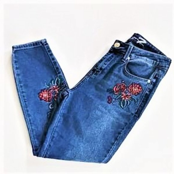 Seven7 Denim - Seven7 Jeans Embroidered Skinny Jeans